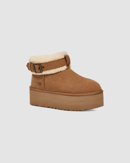 UGG Ultra Mini Belted Roller Chestnut