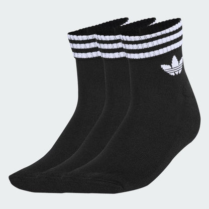 Adidas 3-Stripes Ankle Socks (3 pares)
