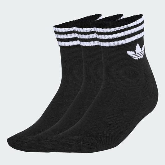 Adidas 3-Stripes Ankle Socks (3 pares)